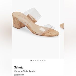NWT SCHUTZ Victorie Slide Sandal Size 9